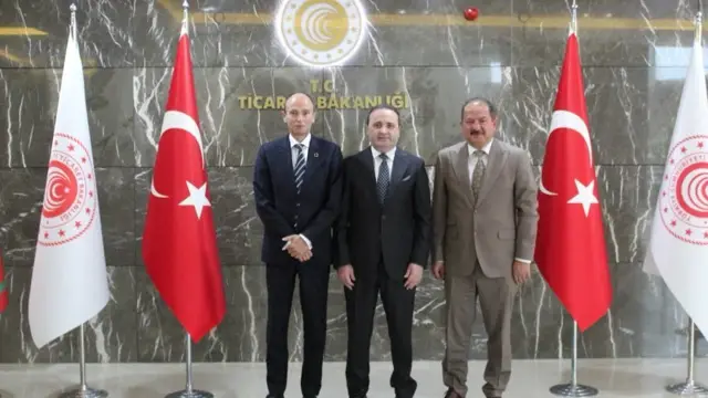 Ticaret Bakan Yardımcısı Tuzcu, Toyota heyetiyle yatırımları görüştü