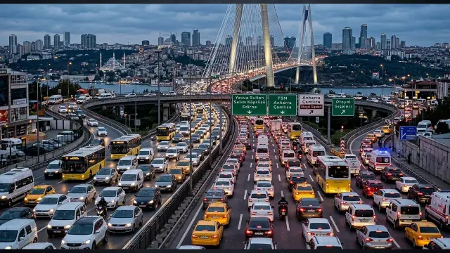 Türkiye Traffic Status Report: Istanbul traffic costs $10 billion annually