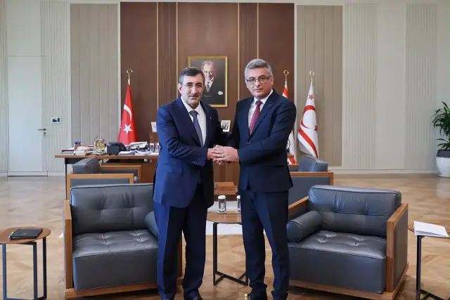 Lefkoşa&#039;da kritik temas: Cevdet Yılmaz&#039;dan üst düzey görüşme