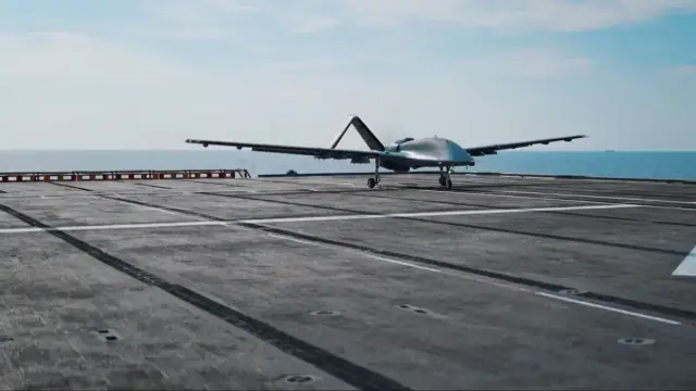 Bayraktar TB3 completes sonobuoy drop with patrol aircraft in Denizkurdu exercise