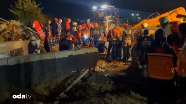 Büyükçekmece&#039;de inşaatta göçük