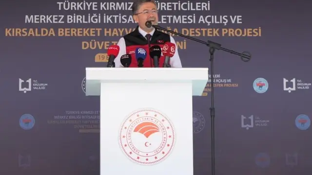 Bakan Yumaklı Erzurum’da açıkladı: