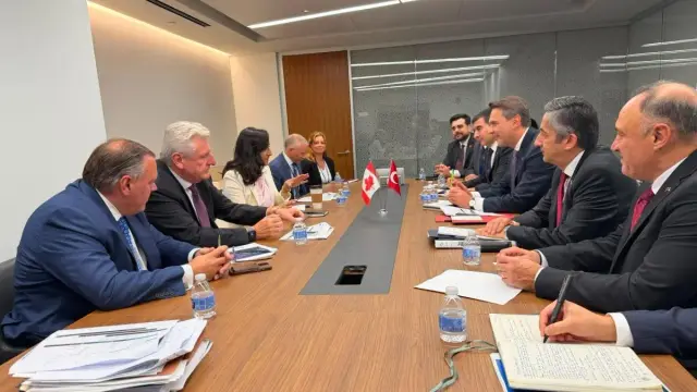 Minister Bayraktar met with Canadian Foreign Minister and AtkinsRealis CEO
